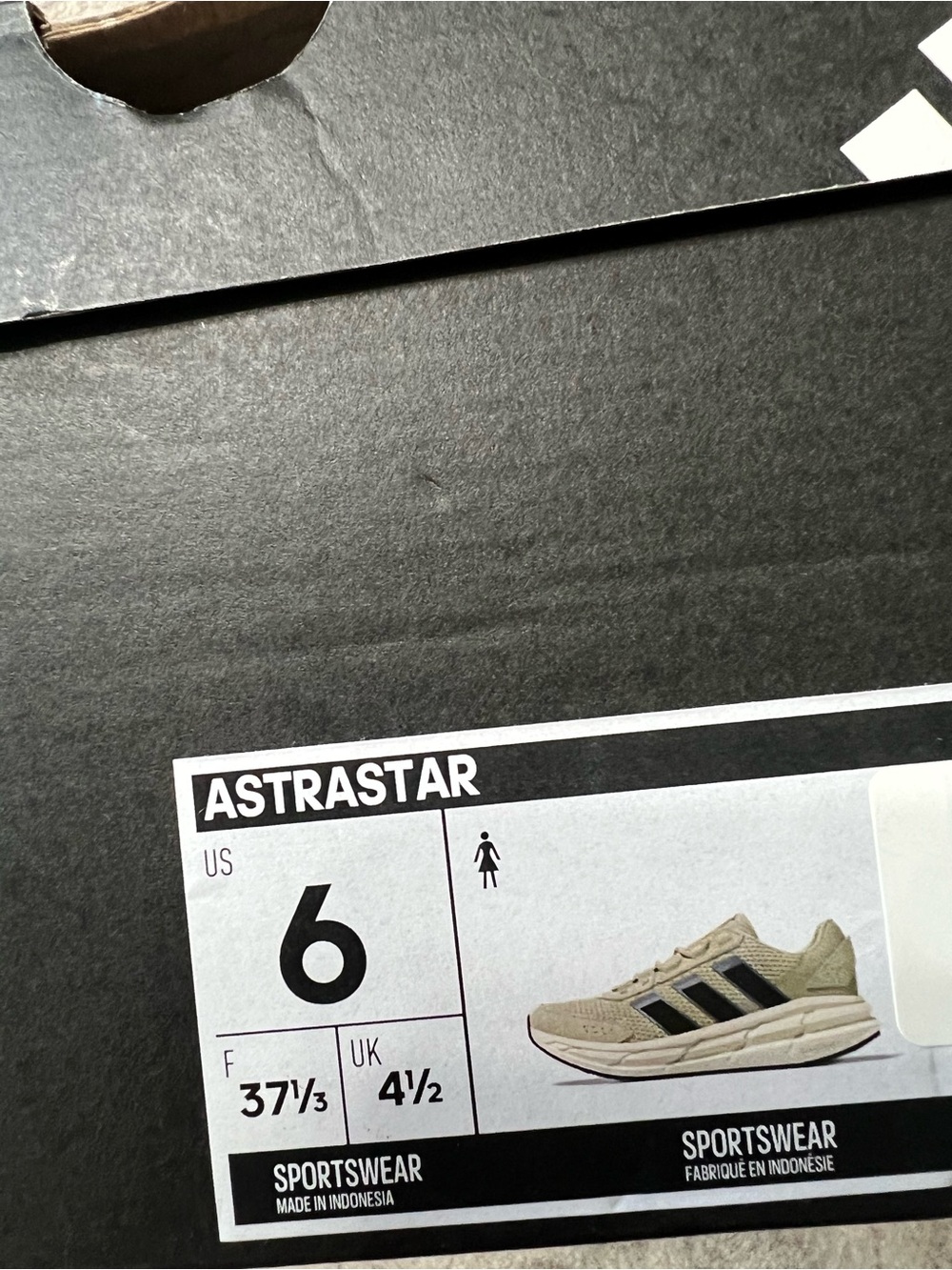 ASTRASTAR SHOES ADIDAS BEIGE CARBON IRON METALLIC - Picture 9 of 9